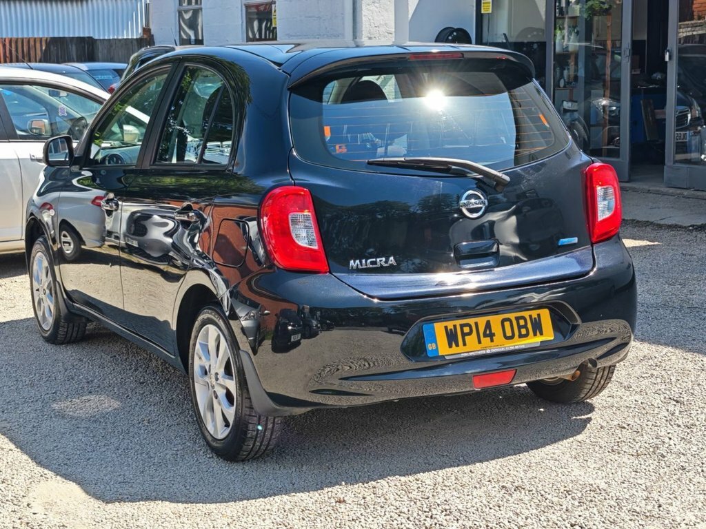 Nissan Micra 1L Acenta Black #5