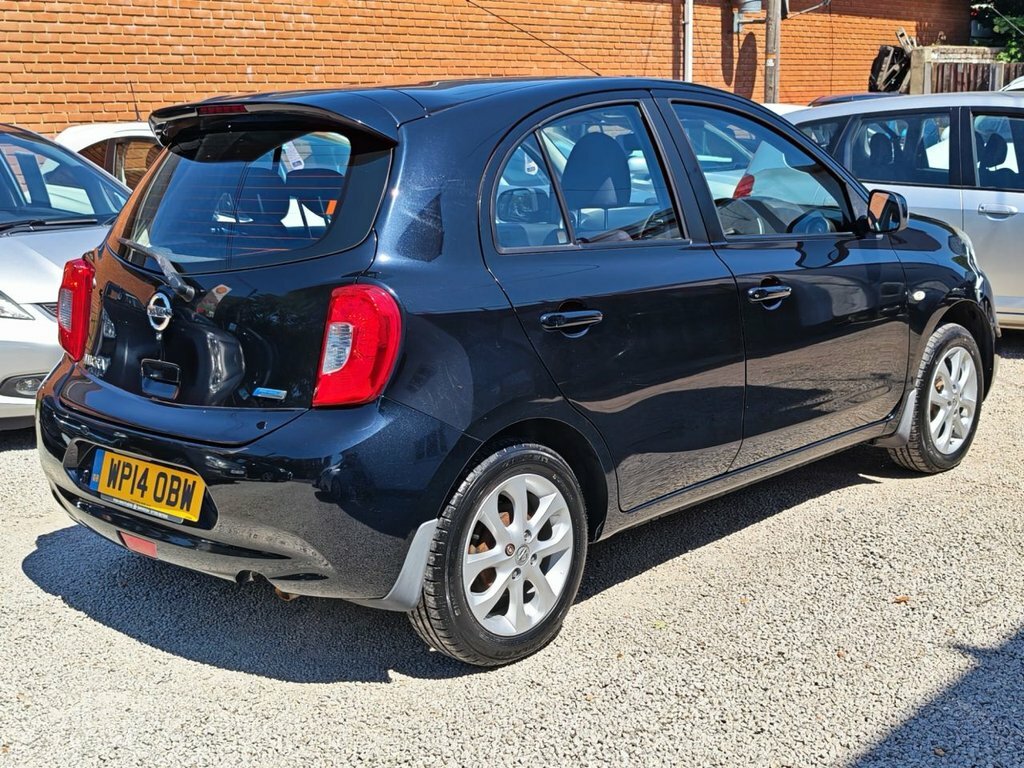 Nissan Micra 1.2 Visia Black #9