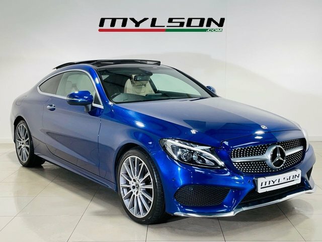 Mercedes-Benz C Class C200 Amg Line Premium Blue