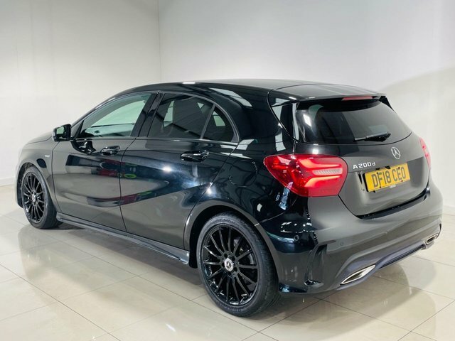 Mercedes-Benz A Class A200d Whiteart Hatchback DF18CEO Black #3