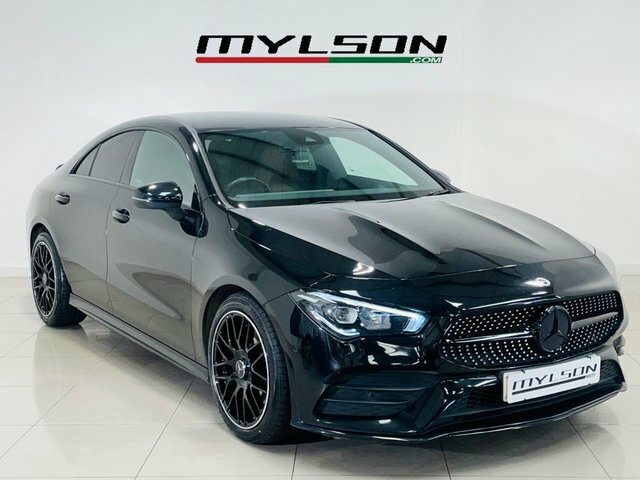 Mercedes-Benz CLA Class Cla220d Amg Line Coupe WR71BXK Black