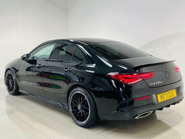 Mercedes-Benz CLA Class Cla220d Amg Line Coupe WR71BXK Black #2