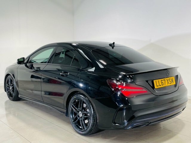 Mercedes-Benz CLA Class Cla220d Amg Line Coupe Black #3