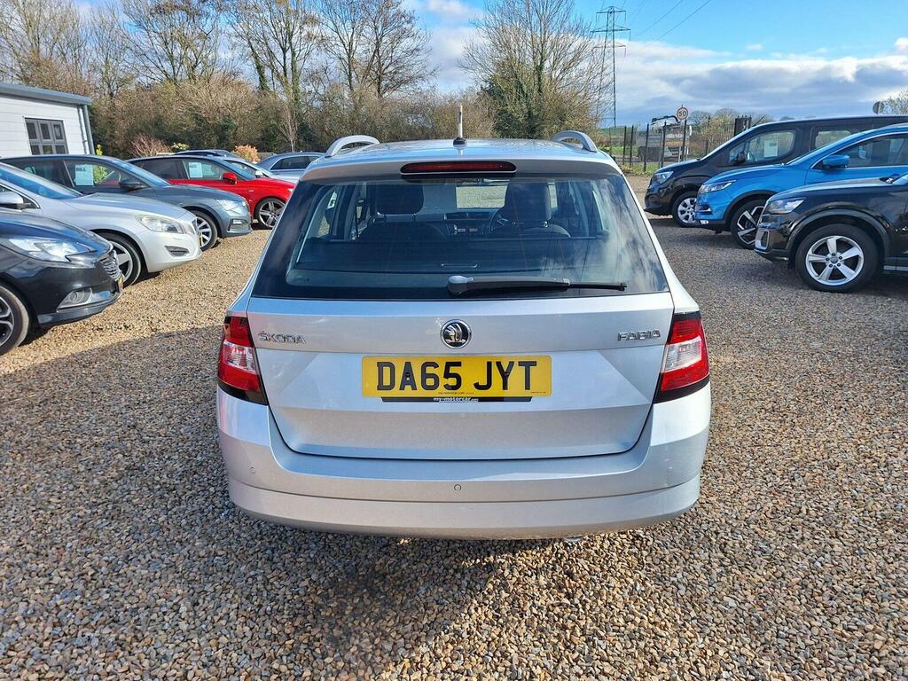 Skoda Fabia Estate 1.2 Tsi Se L Dsg Euro 6 Ss 201565 DA65JYT Silver #3