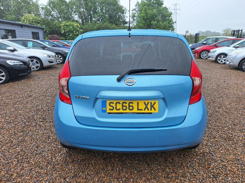 Nissan Note Hatchback 1.2 Acenta Euro 6 Ss 201666 SC66LXK Blue #6