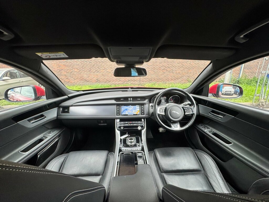 Jaguar XF 2.0D R-sport Euro 6 Ss YL67WRG Red #3