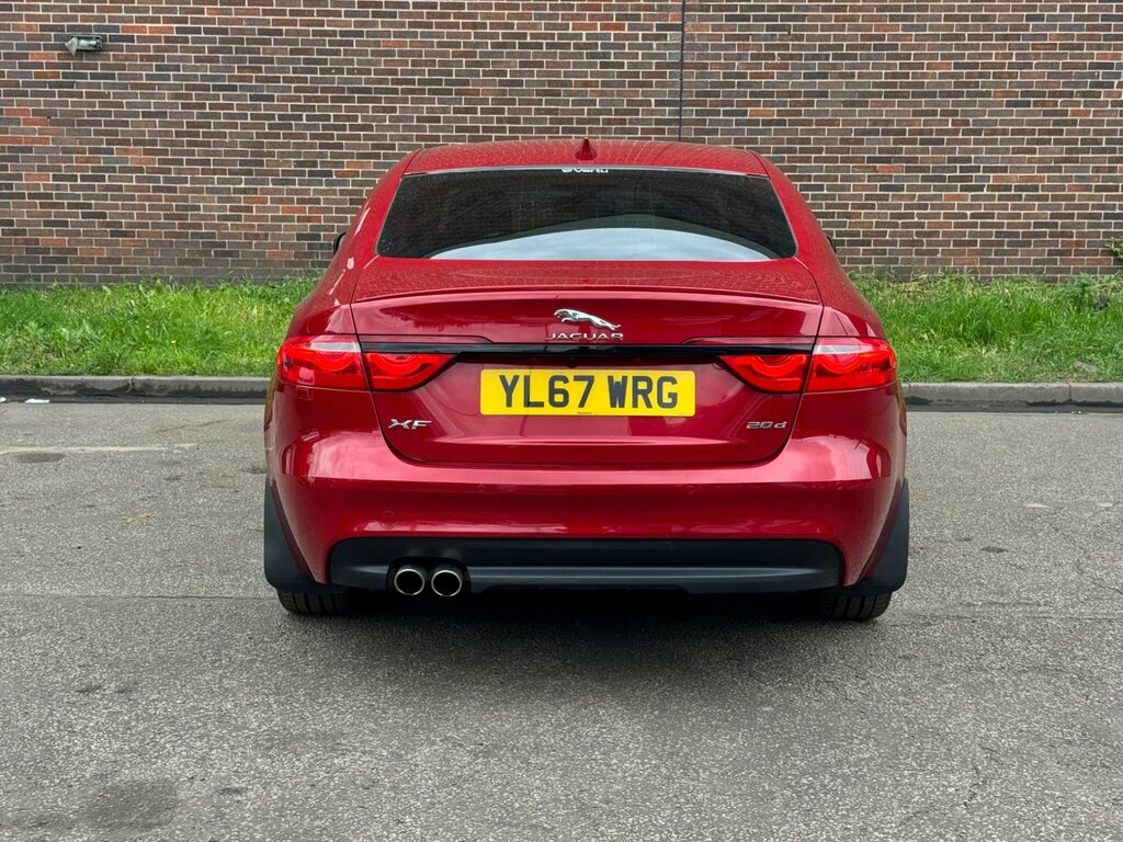 Jaguar XF 2.0D R-sport Euro 6 Ss YL67WRG Red #5