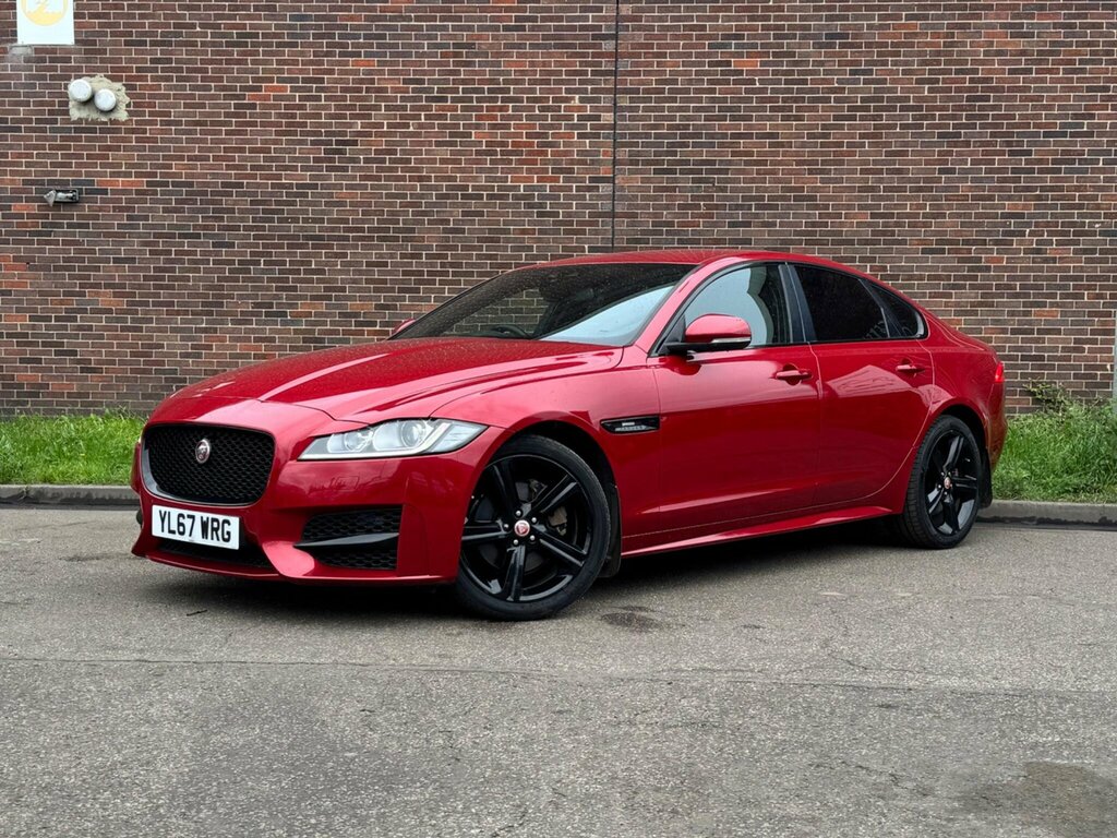Jaguar XF 2.0D R-sport Euro 6 Ss YL67WRG Red #2