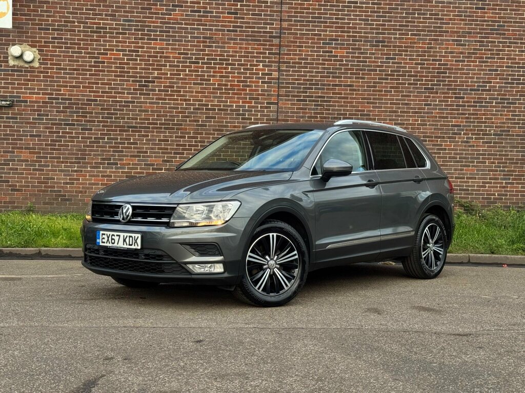 Volkswagen Tiguan 2.0 Tdi Se Navigation Dsg Euro 6 Ss EX67KDK Grey #2
