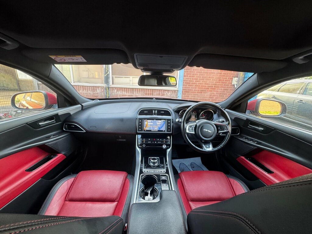 Jaguar XE 2.0D R-sport Euro 6 Ss Red #3