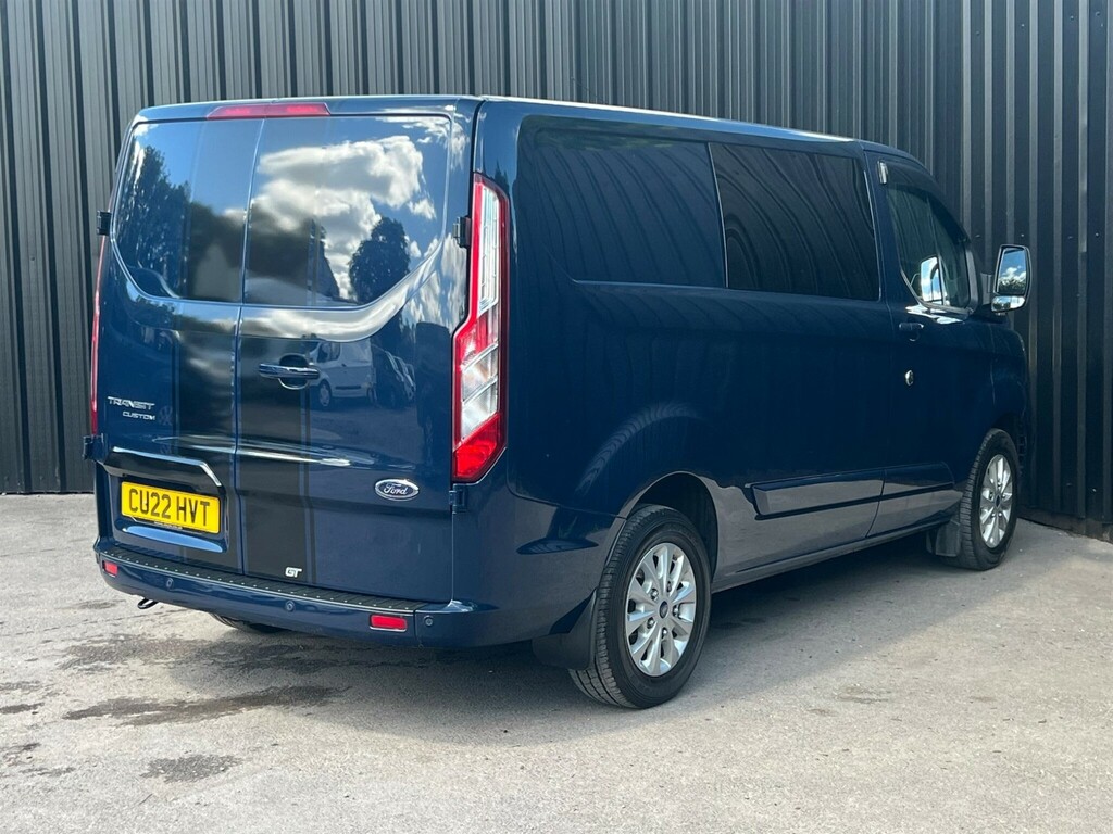 Ford Transit Custom 2.0 300 Ecoblue Limited Crew Van Double Cab Di CU22HVT #5
