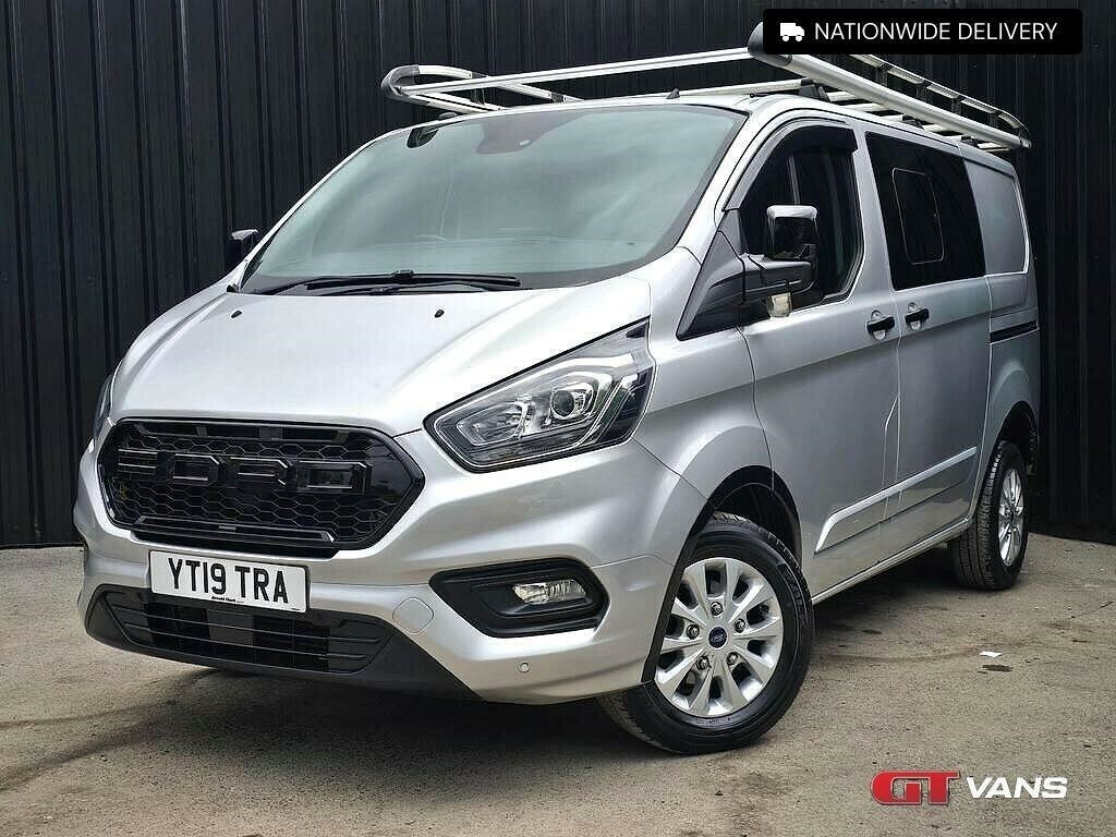 Ford Transit Custom 2.0 320 Ecoblue Limited Crew Van L1 H1 Euro 6 YT19TRA