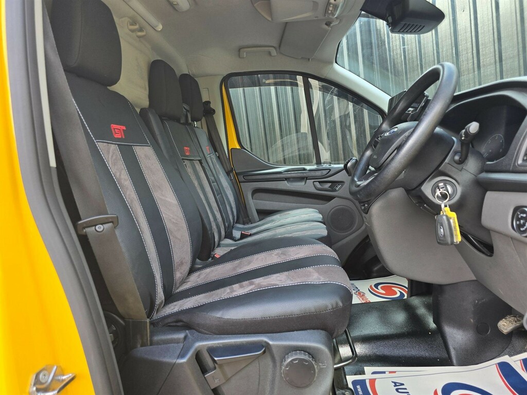 Ford Transit Custom L4 Xlwb Dropside Ac 130Ps Euro 6 White #16
