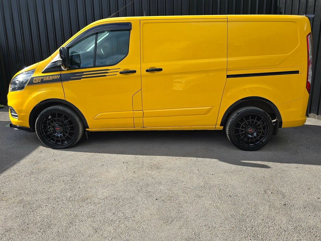 Ford Transit Custom L4 Xlwb Dropside Ac 130Ps Euro 6 White #2