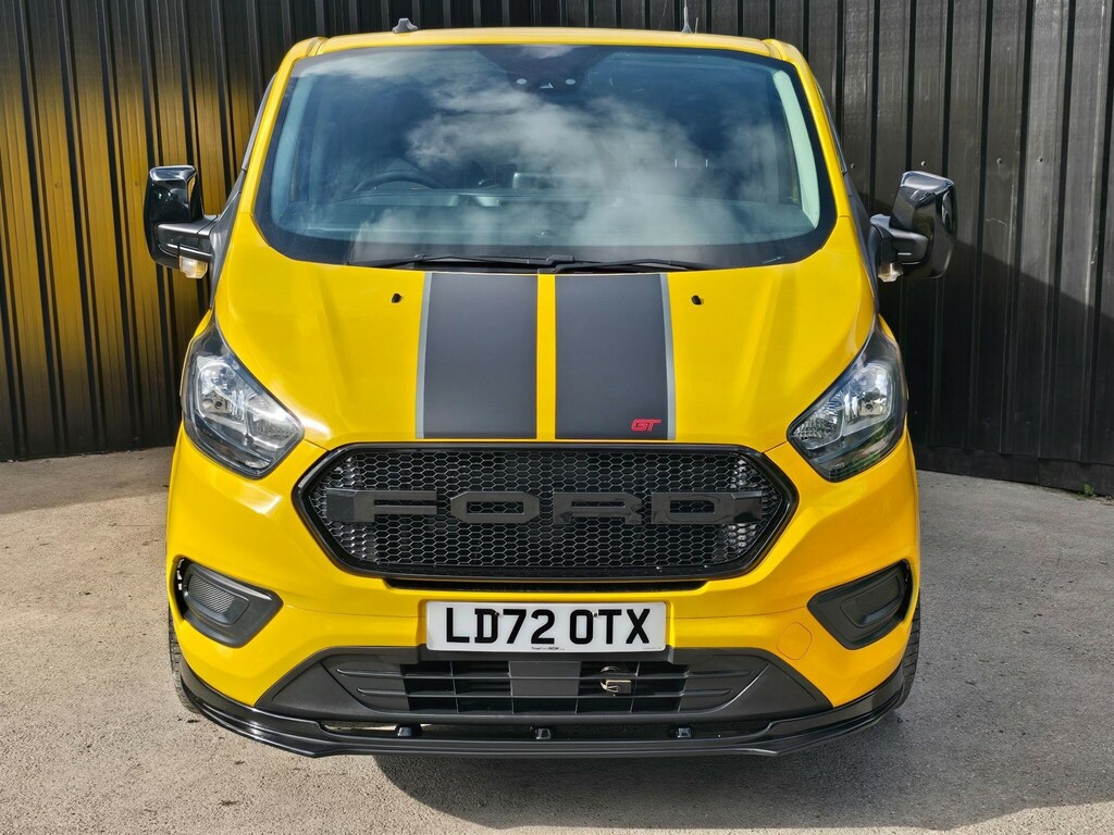 Ford Transit Custom L4 Xlwb Dropside Ac 130Ps Euro 6 White #13