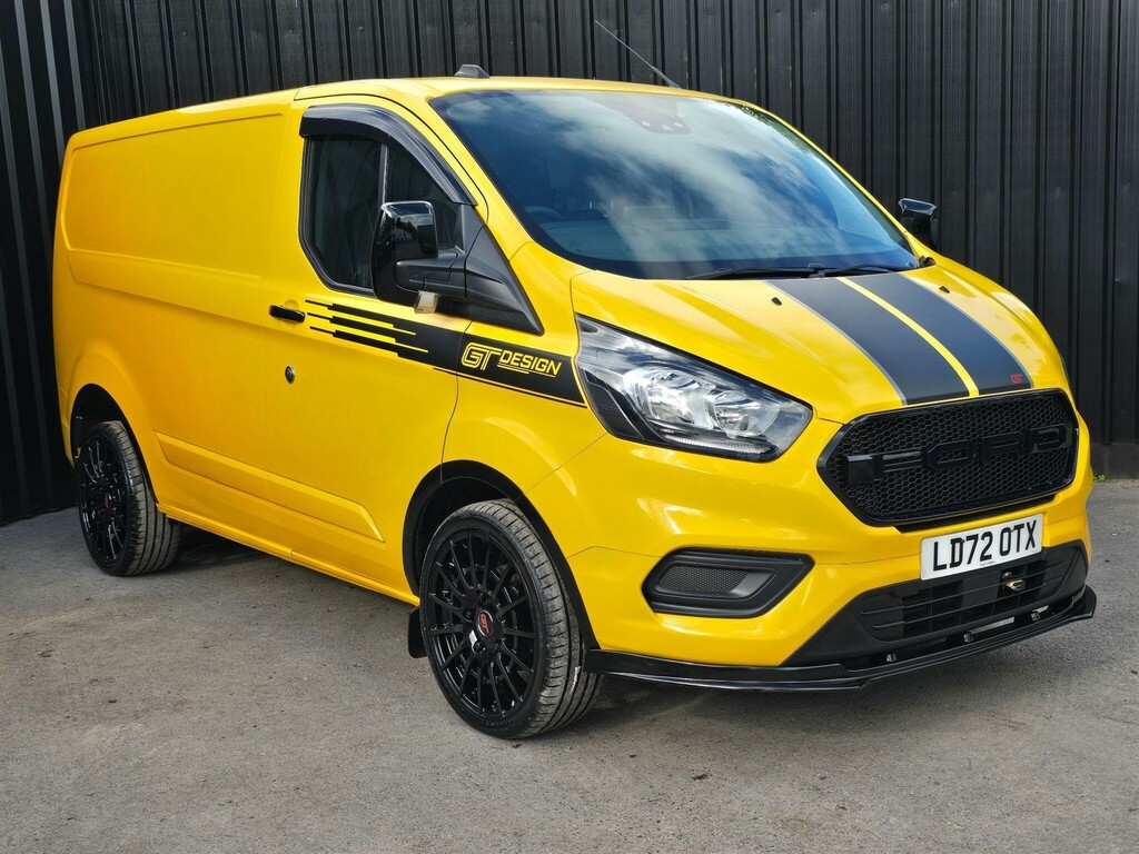 Ford Transit Custom L4 Xlwb Dropside Ac 130Ps Euro 6 White #24