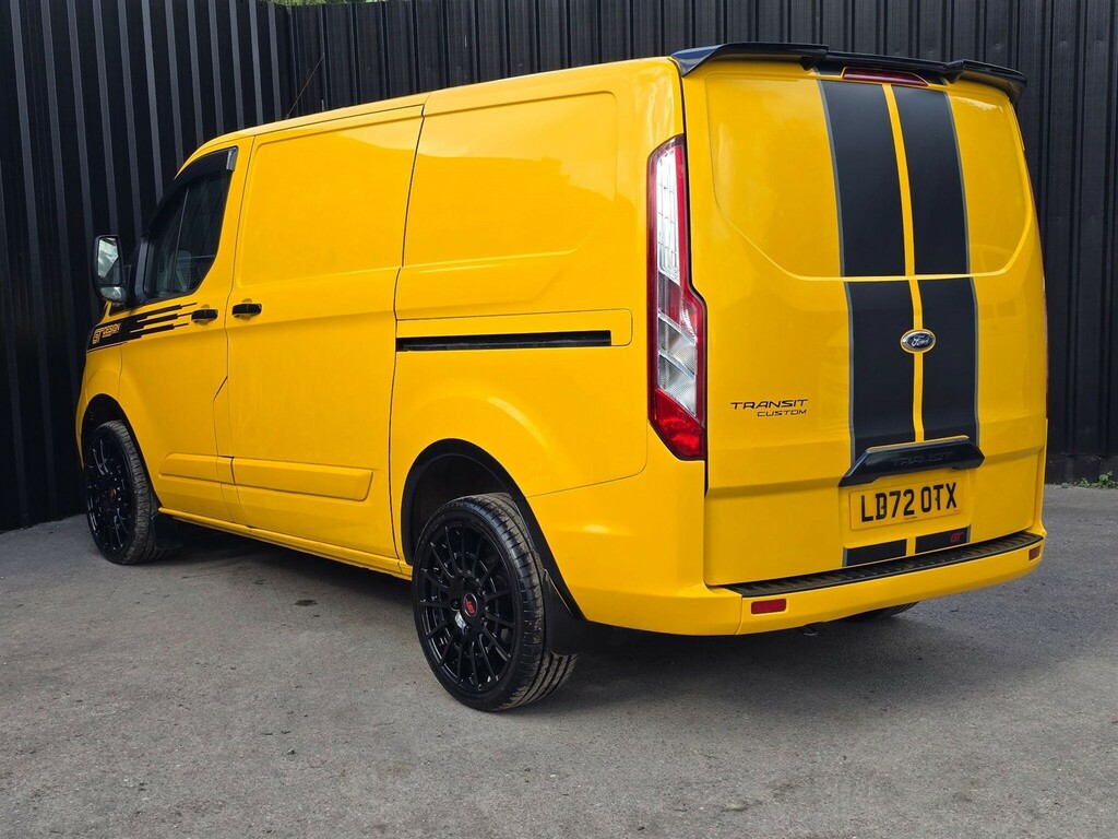 Ford Transit Custom L4 Xlwb Dropside Ac 130Ps Euro 6 White #4