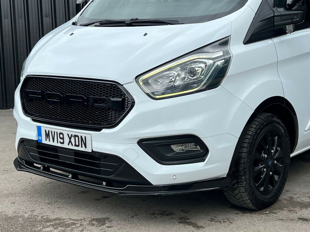 Ford Transit Custom 2.0 Tdci 170Ps Low Roof Dcab Sport Van Black #10