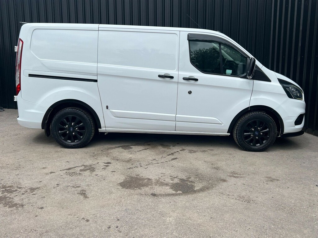 Ford Transit Custom 2.0 Tdci 170Ps Low Roof Dcab Sport Van Black #14