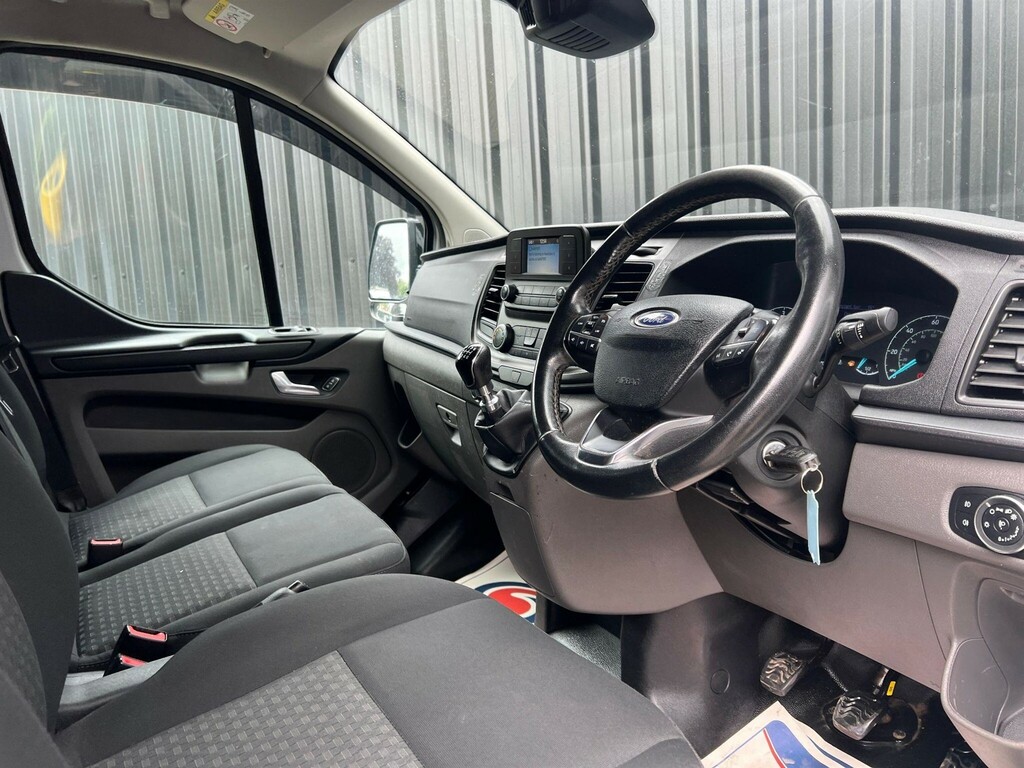 Ford Transit Custom 2.0 Tdci 170Ps Low Roof Dcab Sport Van Black #11