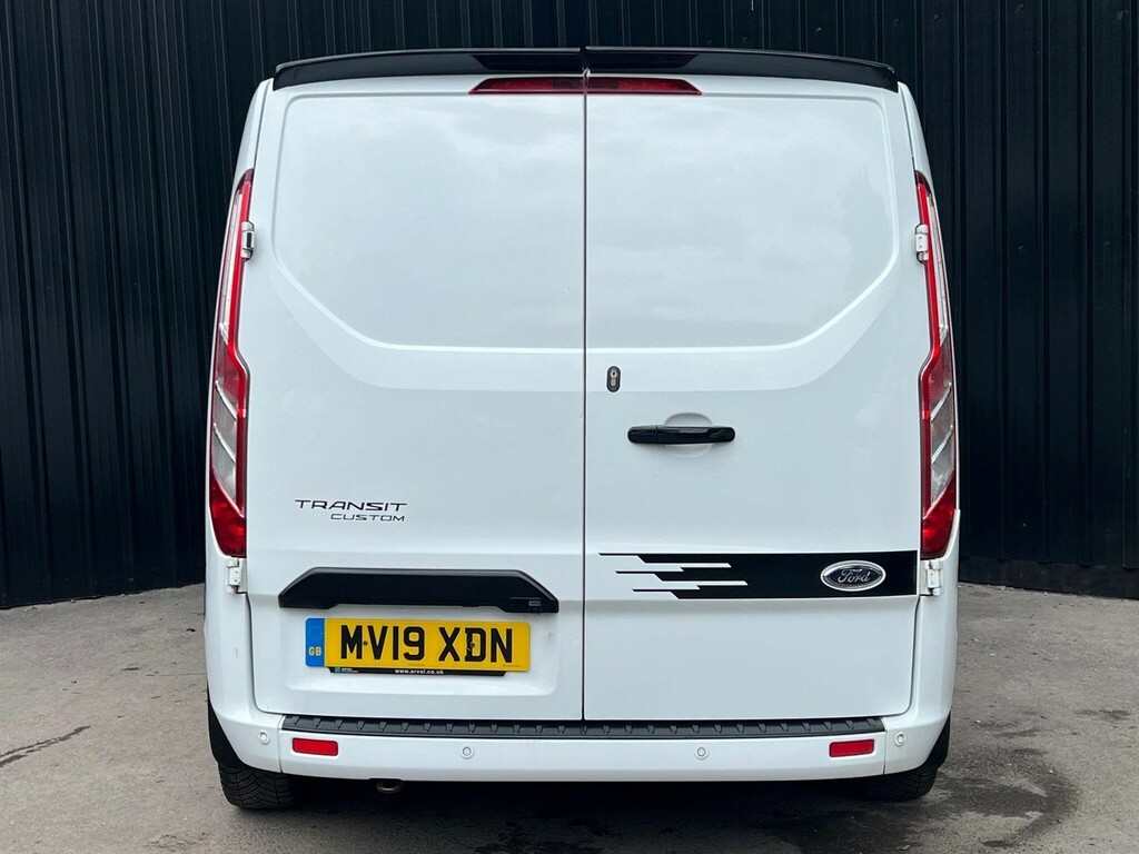 Ford Transit Custom 2.0 Tdci 170Ps Low Roof Dcab Sport Van Black #5