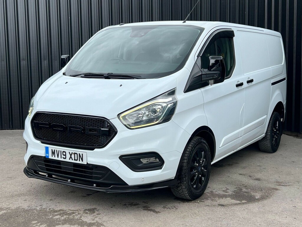 Ford Transit Custom 2.0 Tdci 170Ps Low Roof Dcab Sport Van Black #6