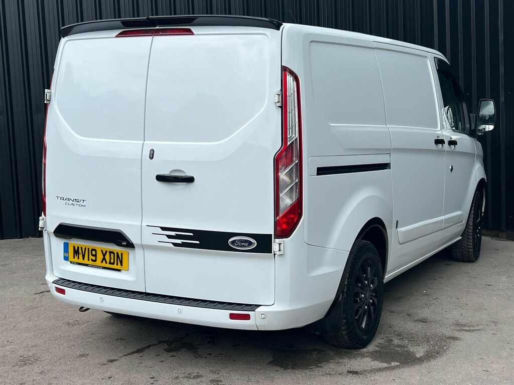 Ford Transit Custom 2.0 Tdci 170Ps Low Roof Dcab Sport Van Black #15
