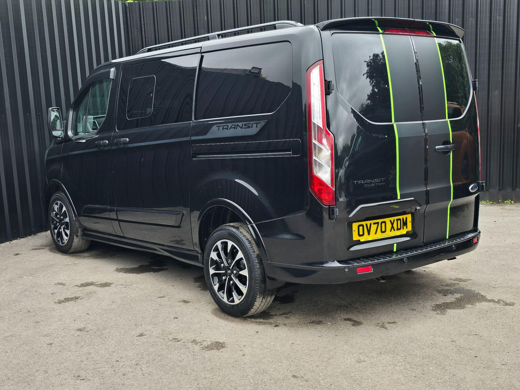 Ford Transit Custom 2.0 320 Ecoblue Sport Crew Van L1 H1 Euro 6 OV70XDM  #5