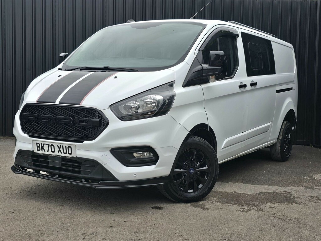 Ford Transit Custom 2.0 320 Ecoblue Leader Crew Van L2 H1 Euro 6 Ss BK70XUO