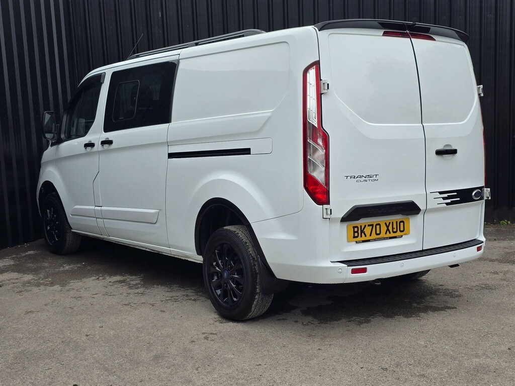 Ford Transit Custom 2.0 320 Ecoblue Leader Crew Van L2 H1 Euro 6 Ss BK70XUO #5