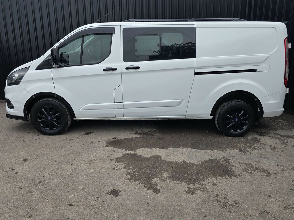 Ford Transit Custom 2.0 320 Ecoblue Leader Crew Van L2 H1 Euro 6 Ss BK70XUO #3
