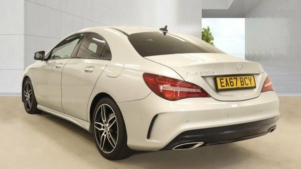 Mercedes-Benz CLA Class 2L Amg Line EA67BCY Silver #5
