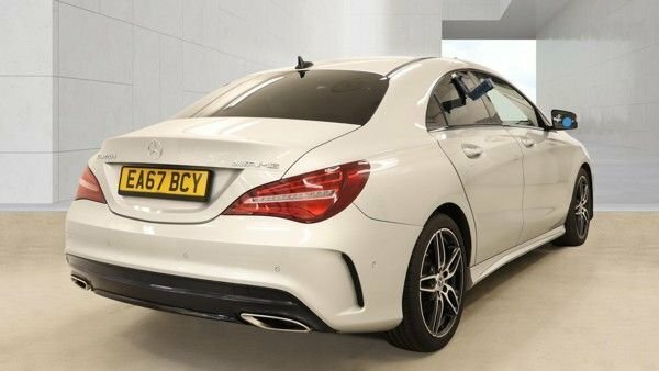 Mercedes-Benz CLA Class 2L Amg Line EA67BCY Silver #4