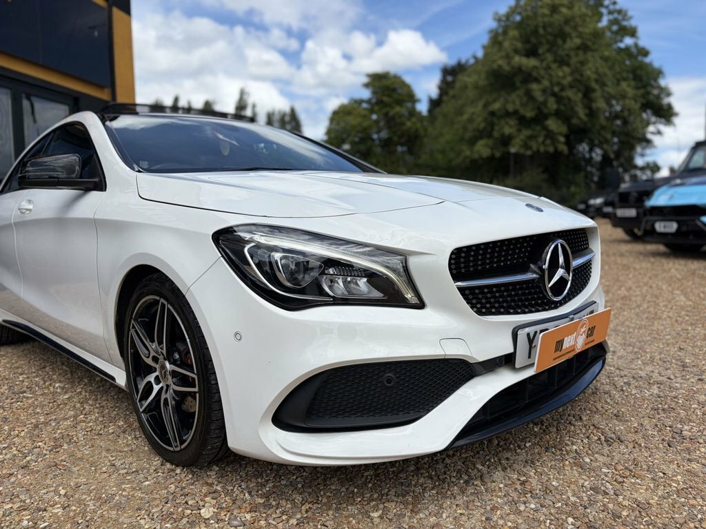 Mercedes-Benz CLA Class 1.6L Amg Line White #2