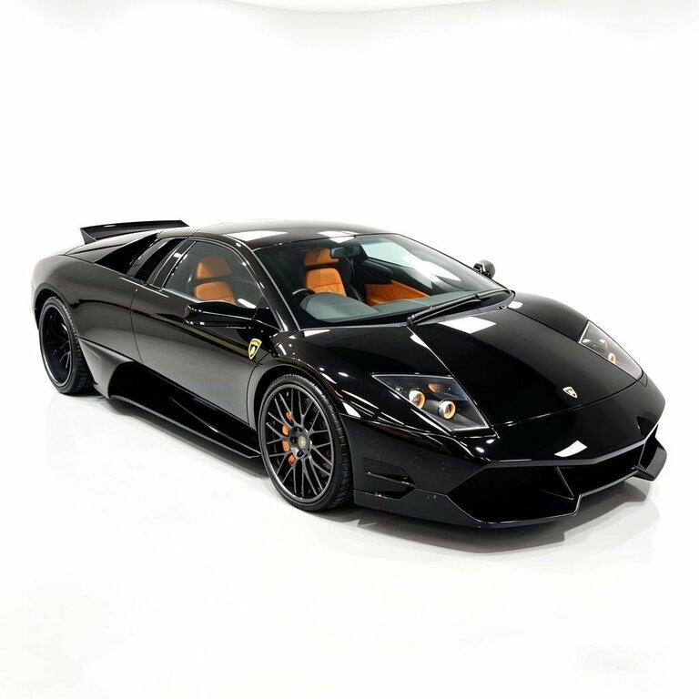 Lamborghini Murcielago Coupe Black #3