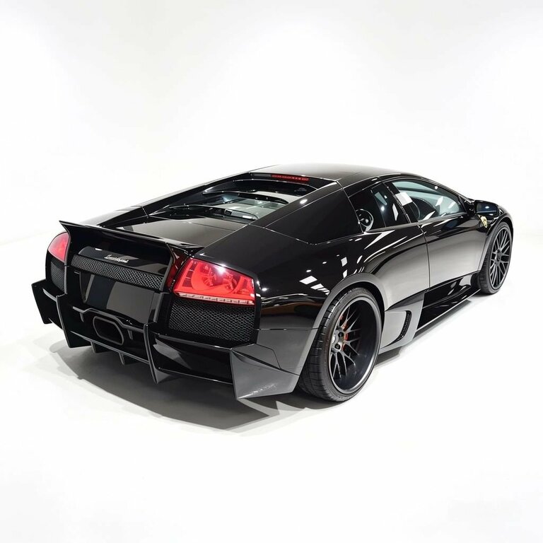 Lamborghini Murcielago Coupe Black #4