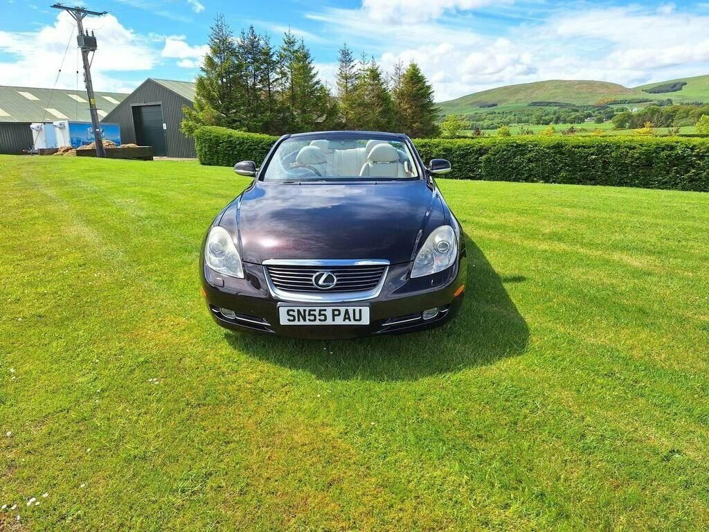 Lexus SC Convertible Red #3
