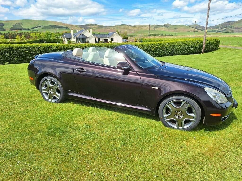 Lexus SC Convertible Red