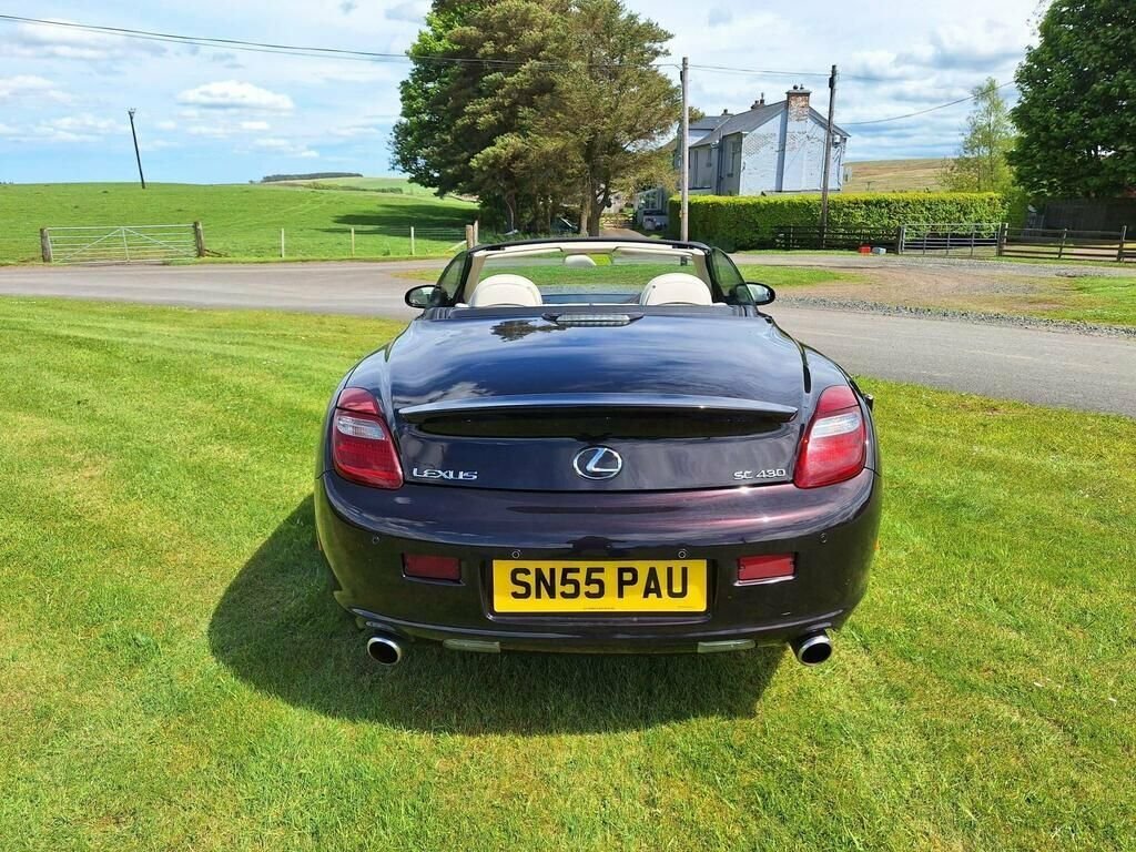 Lexus SC Convertible Red #4
