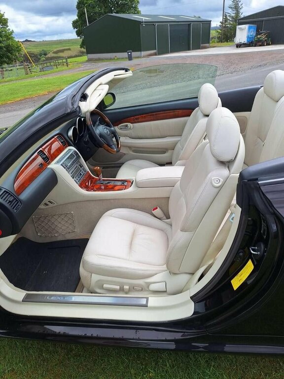 Lexus SC Convertible Red #5