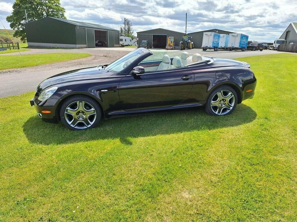 Lexus SC Convertible Red #2