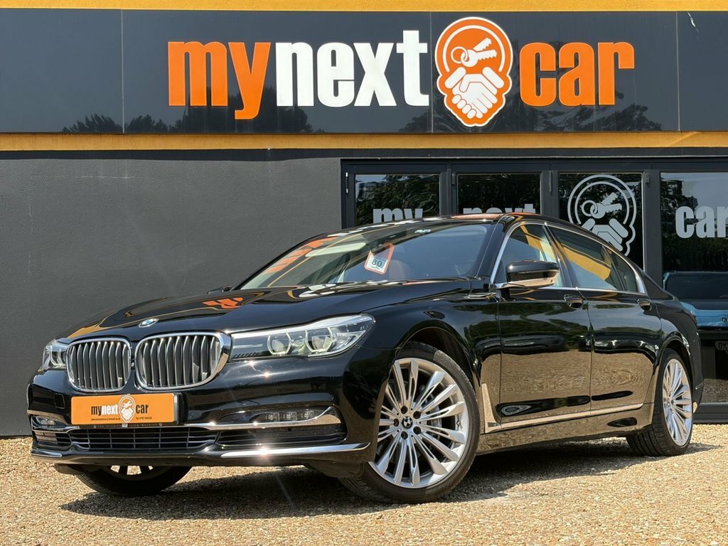 BMW 7 Series Saloon Black #4