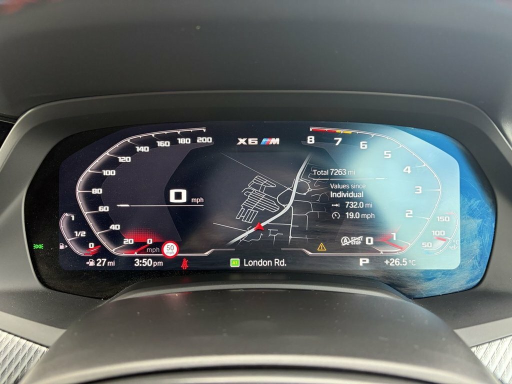 BMW X6 M 4.4I V8 Competition Xdrive Euro 6 Ss Black #31