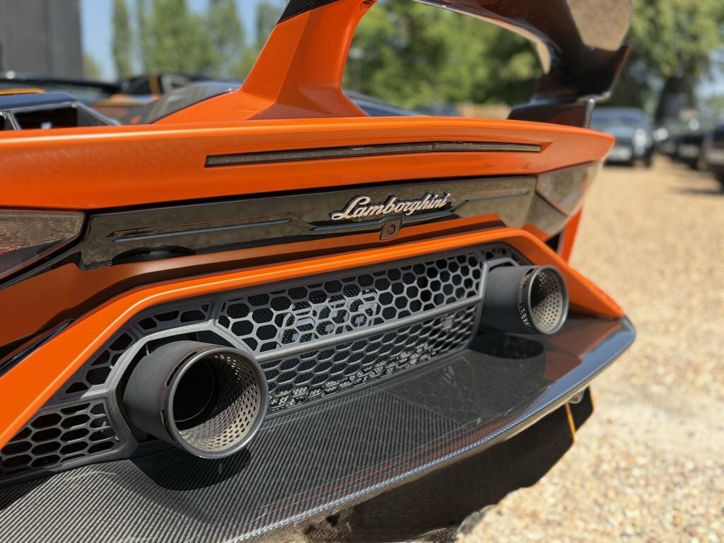 Lamborghini Aventador Svj Roadster Black #14