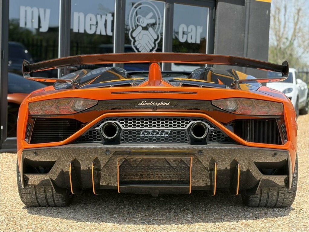 Lamborghini Aventador Svj Roadster Black #15