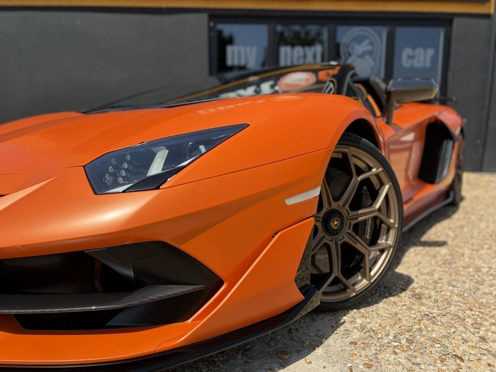 Lamborghini Aventador Svj Roadster Black #8