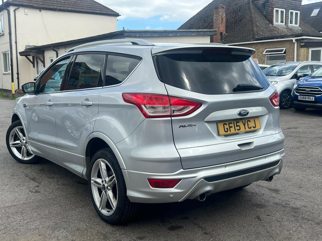 Ford Kuga 2.0 Tdci Titanium X Sport Powershift Awd Euro 6 S GF15YCJ Silver #3