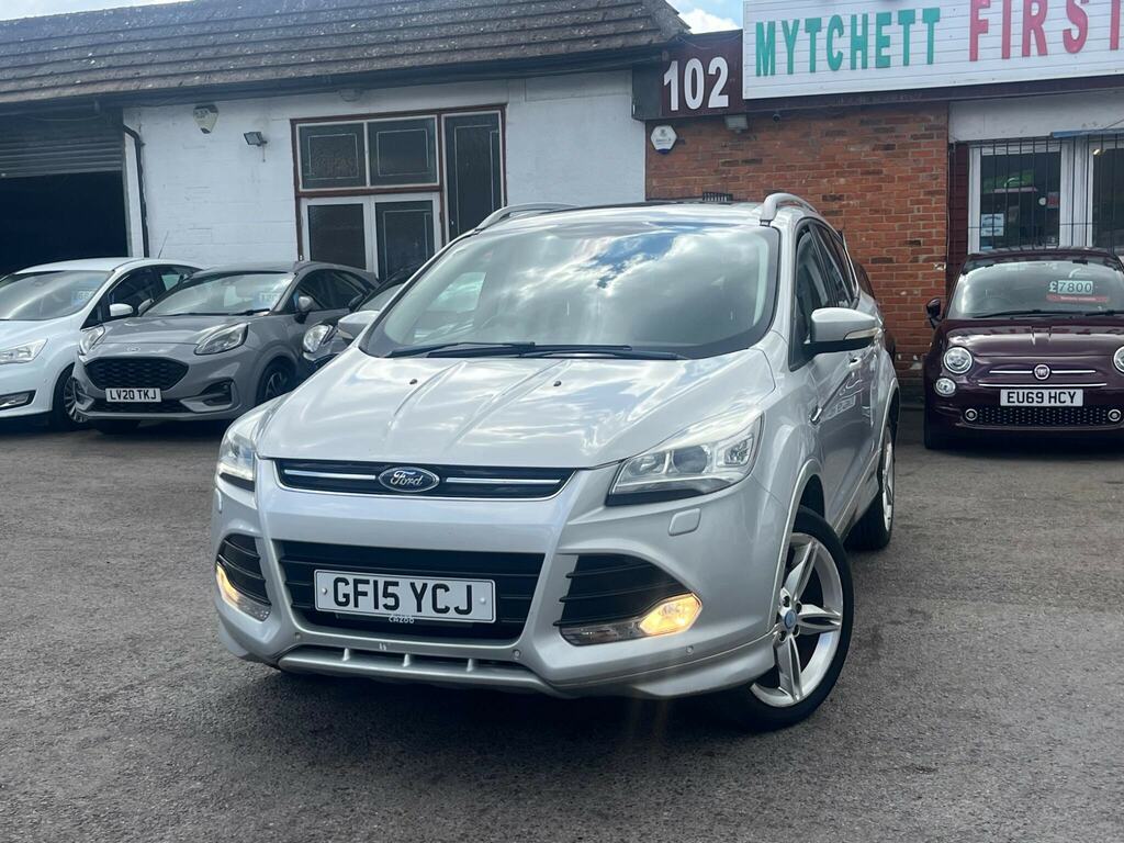 Ford Kuga 2.0 Tdci Titanium X Sport Powershift Awd Euro 6 S GF15YCJ Silver #2