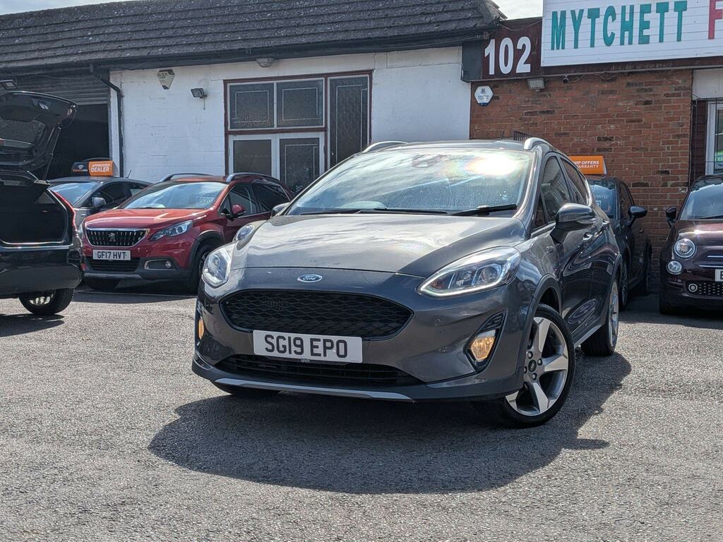 Ford Fiesta 1.0T Ecoboost Active 1 Euro 6 Ss SG19EPO Grey #3