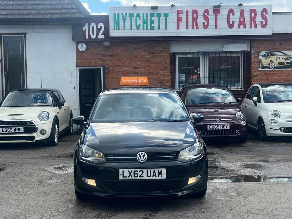Volkswagen Polo 1.2 Match Euro 5 LX62UAM Black #2